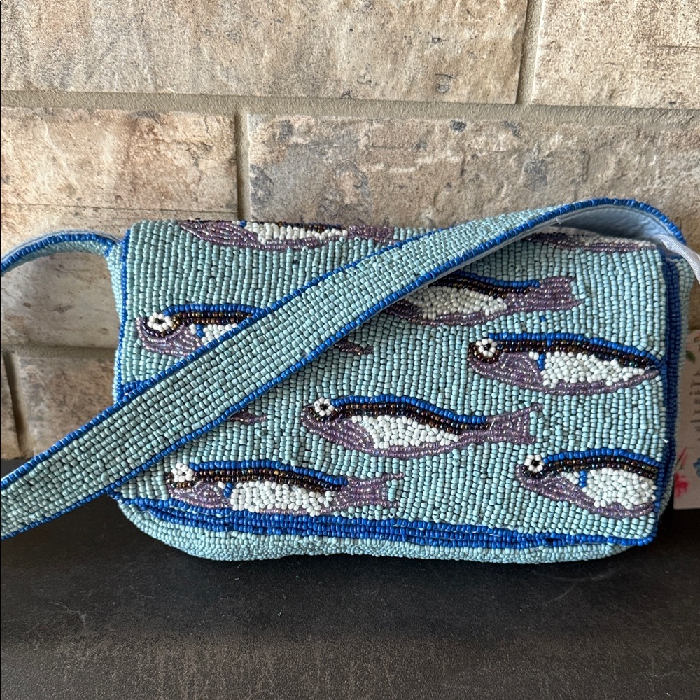 VIRAL BEADED SARDINE BAG